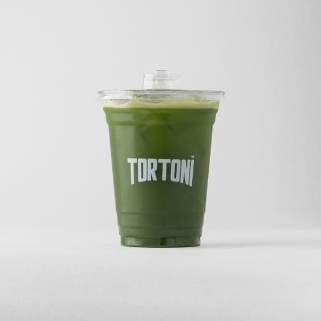 Iced Matcha Americano.